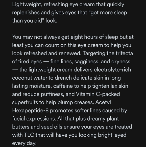 Luxurious Current State Firming Eye Cream - Picture 5 of 6